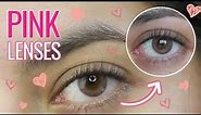 PINK CONTACT LENSES *MY COLLECTION* (NATURAL AND REALISTIC!)