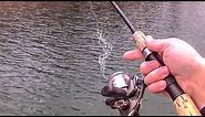 Spinning Reel Line Tangles, Knots & Loops - Basic Fishing Tips