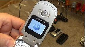 A Look at Some Old Flip Cell Phones