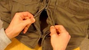 How to Fix a Zipper on a Jacket - Quick and Easy