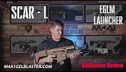 Scar L with EGLM 40mm Grenade Launcher | What A Beast | GelBlaster Review
