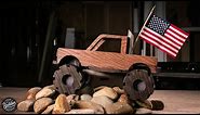 How To Make A Wooden Toy Monster Truck
