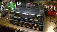 $2 Vintage Yard Sale Turntable - Can We Fix It?