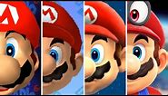 Evolution of Title Screens in Super Mario Games (1985-2019)