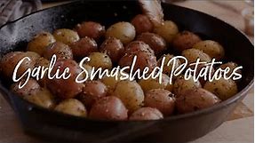 Garlic Smashed Potatoes
