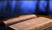 Video Background - Bible Pages Turning
