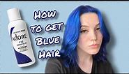 how to dye (and keep) your hair blue - Adore 112 Indigo Blue