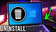 How To Uninstall Apps On Windows 10 | Uninstall Programs On Windows 10