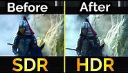 HDR vs No HDR -HDR is BS!