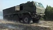 Russian Kamaz MRAP survives 10 kilograms of explosives