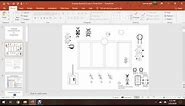 Drawing Electrical Circuits in Powerpoint Tutorial
