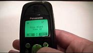 Vintage Panasonic Duramax EB-TX220AS AT&T Cell Phone Review