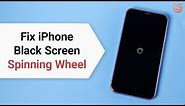 Top 2 Ways to Fix iPhone Spinning Wheel Black Screen Stuck without Data Loss iOS 13