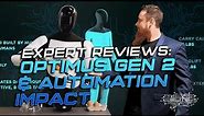 Expert Reviews Tesla's Robot: Optimus Gen 2 & Automation Impact