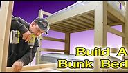 DIY Bunk Bed. Easy, Strong, Inexpensive.