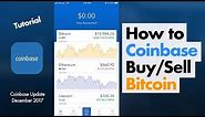 How to Use Coinbase App (Bitcoin)