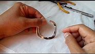 How To Fix Latch Back Square Hoop Earrings | Sup Silver