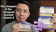 7 Centavos only | Pinaka Cheap & Best na EnoCee Ascorbic Acid Branded Vitamin C | Real Nurse Review