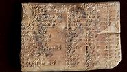 Written in stone: the world’s first trigonometry revealed in an ancient Babylonian tablet
