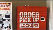 Home Depot Order Pick Up Lockers