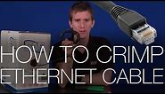 How To Make/Crimp RJ45 Ethernet Network Patch Cables (Cat 5e and Cat 6)