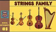 STRINGS FAMILY | INSTRUMENTS OF THE ORCHESTRA | LESSON #3 | LEARNING MUSIC HUB | ORCHESTRA