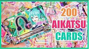 200 Aikatsu Cards ft. Hatsune Miku