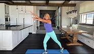 8-Minute Standing Flat Abs Workout | Denise Austin