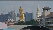 Biggest Buddha Statue in Bangkok - How to Get There with MRT - Wat Paknam
