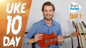 Ukulele Lesson 1 - Absolute Beginner? Start Here! [Free 10 Day Course]