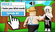 ROBLOX VOICE CHAT (text to speech)