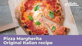 ITALIAN PIZZA MARGHERITA - Original Italian recipe