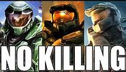 Beating The Halo Trilogy WITHOUT KILLING? (Halo CE, Halo 2, Halo 3 Pacifist)