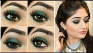 Green Smoky Eye Makeup Tutorial | corallista