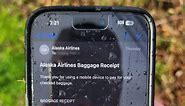 This iPhone fell out of Alaska Airlines Flight 1282