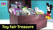 Toy Fair Treasure Chest Unboxing Hatchimals Disney Emoji Slither.io | PSToyReviews