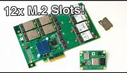 12 PCI Express M.2 Slots on a Raspberry Pi!?