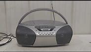 SONY BOOMBOX CFD-S250 CD Radio Cassette Tape Player