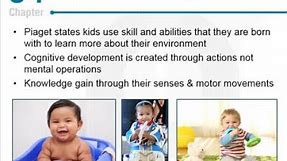 Developmental Psychology - Cognitive Development in Infancy & Early Childhood - CH4