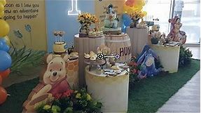 Winnie the pooh birthday decor