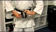 How to tie your Karate Belt - A step by step guide