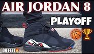 Air Jordan 8 Playoff 2023 On Feet & Review