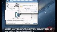 Carbon Copy Cloner - Clone, back up, and synchronize data on Mac OS - Download Video Previews