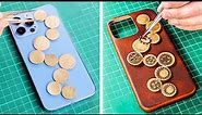 How to make a cell phone case with unusual materials