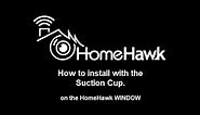 Panasonic - WINDOW Camera - KX-HNC500W, KX-HNC505W - How to install with the Suction Cup.