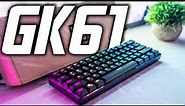 Unboxing and Review - HK GAMING GK61 60% Gateron Optical Mechanical Gaming Keyboard