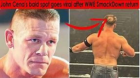 Twitter erupts as photo of John Cena's bald spot goes viral after WWE SmackDown return