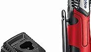 ACDelco ARW1207P G12 Series 12V Cordless Li-ion 1/4” 30 ft-lbs. Torque Ratchet Wrench Tool Kit , Red
