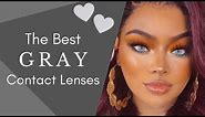 The Best Gray Colored Contacts | lens.me