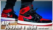 Air Jordan 1 High OG Patent Bred